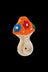 Wacky Bowlz Flower Mushroom Ceramic Pipe - Wacky Bowlz Flower Mushroom Ceramic Pipe