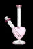 The Heart Grows Fonder Glass Water Pipe - The Heart Grows Fonder Glass Water Pipe