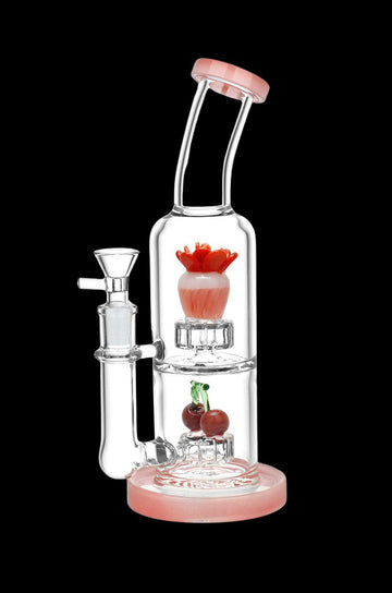 Love Is Fruitful Glass Water Pipe - Love Is Fruitful Glass Water Pipe