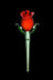 Valentine Rose Glass Dab Straw - Valentine Rose Glass Dab Straw
