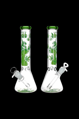 420 Party Beaker Glass Water Pipe