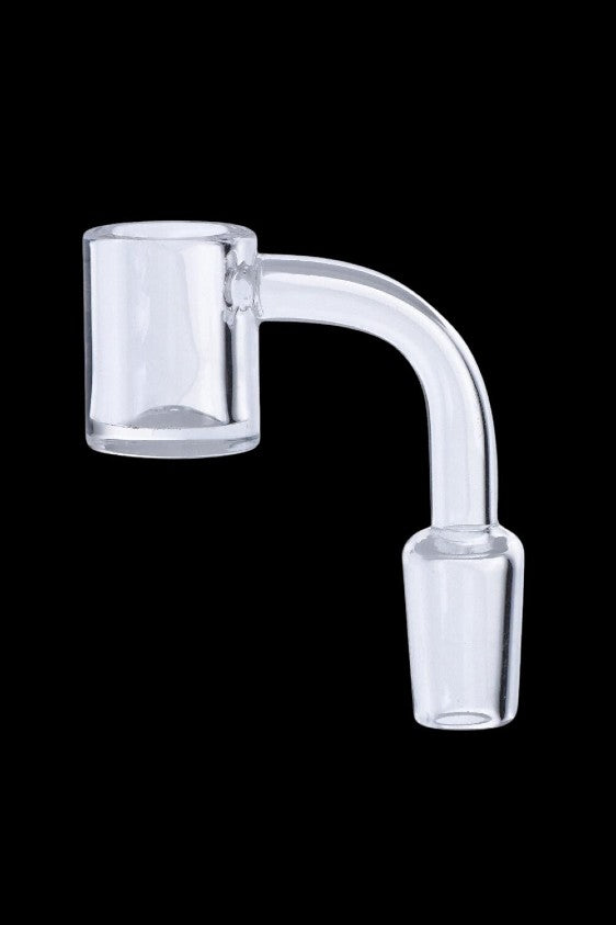 Smoke Cartel High Quality Flat Bowl 90 Degree Quartz Banger - Male 14.5mm