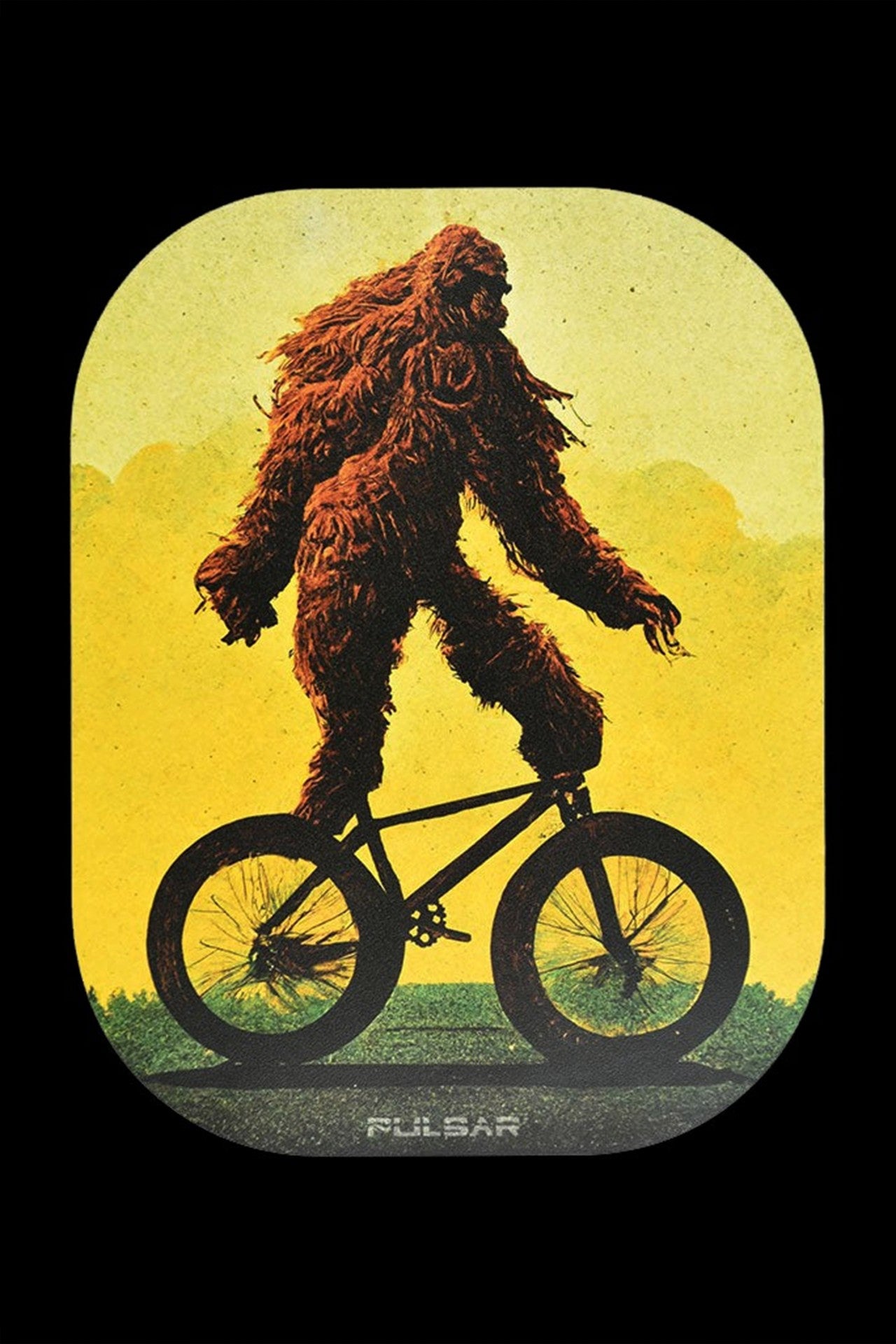 Pulsar Mini Magnetic Rolling Tray Lid - Bigfoot Stole My Bike