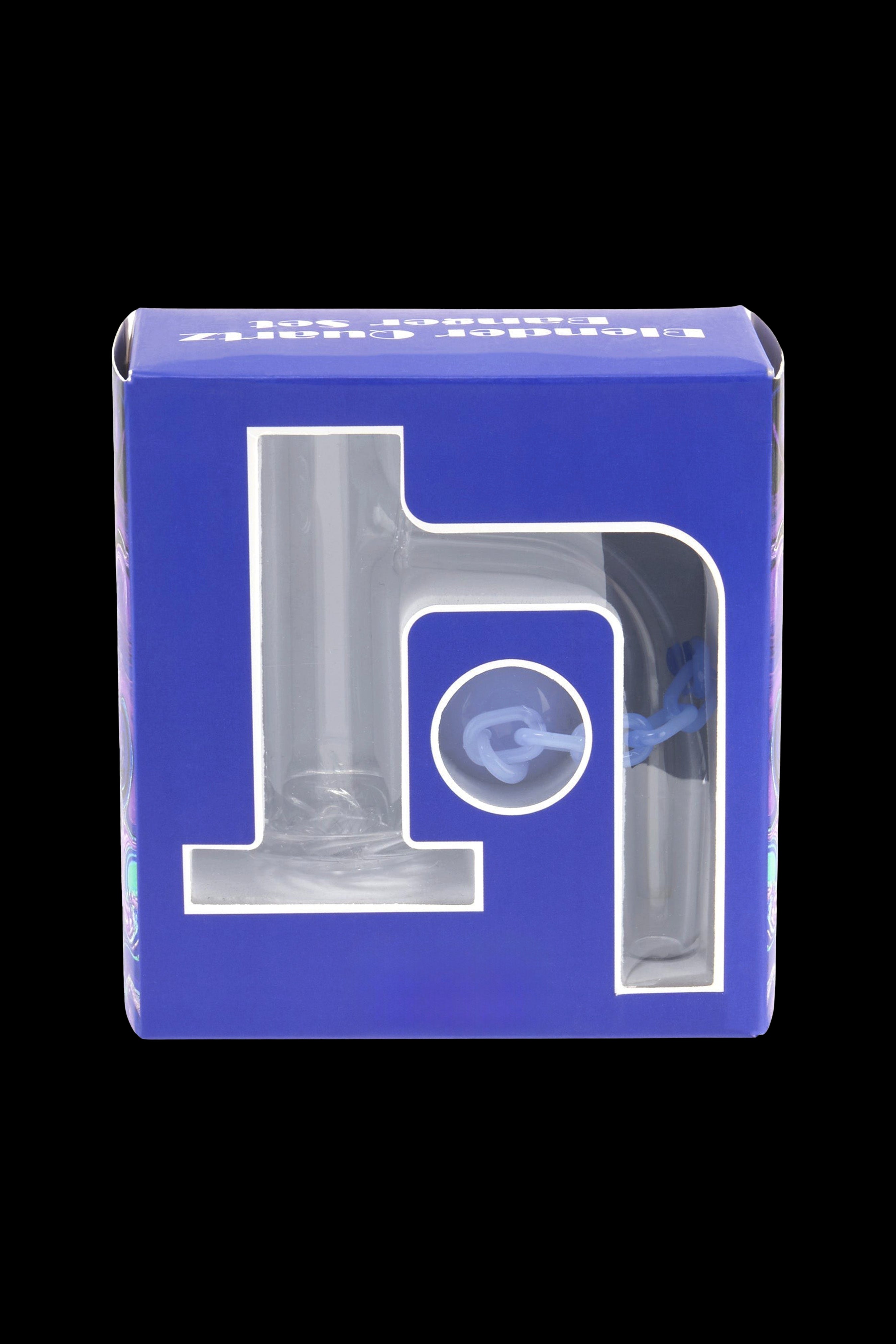 Blue packaging for cannabis rolling papers featuring a stylized letter "H" design.