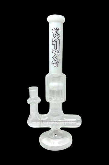 AFM Glass Sidewinder Inline Perc Glass Bong - AFM Glass Sidewinder Inline Perc Glass Bong