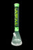 AFM Glass Pulsar Color Glass Beaker Bong - Smokey/ Slime - AFM Glass Pulsar Color Glass Beaker Bong - Smokey/ Slime