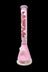 AFM Glass Pulsar Pink Glass Beaker Bong - AFM Glass Pulsar Pink Glass Beaker Bong