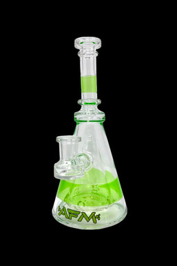 AFM Glass Pyramid Clear Glass Water Pipe