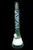 AFM Glass Quasar Glass Beaker Bong - Smokey/ Ivory - AFM Glass Quasar Glass Beaker Bong - Smokey/ Ivory