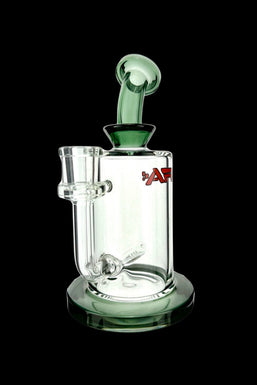 AFM Glass Milky Inline Perc Glass Water Pipe