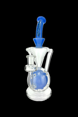 AFM Glass Magic Ball Clear Glass Recycler Water Pipe