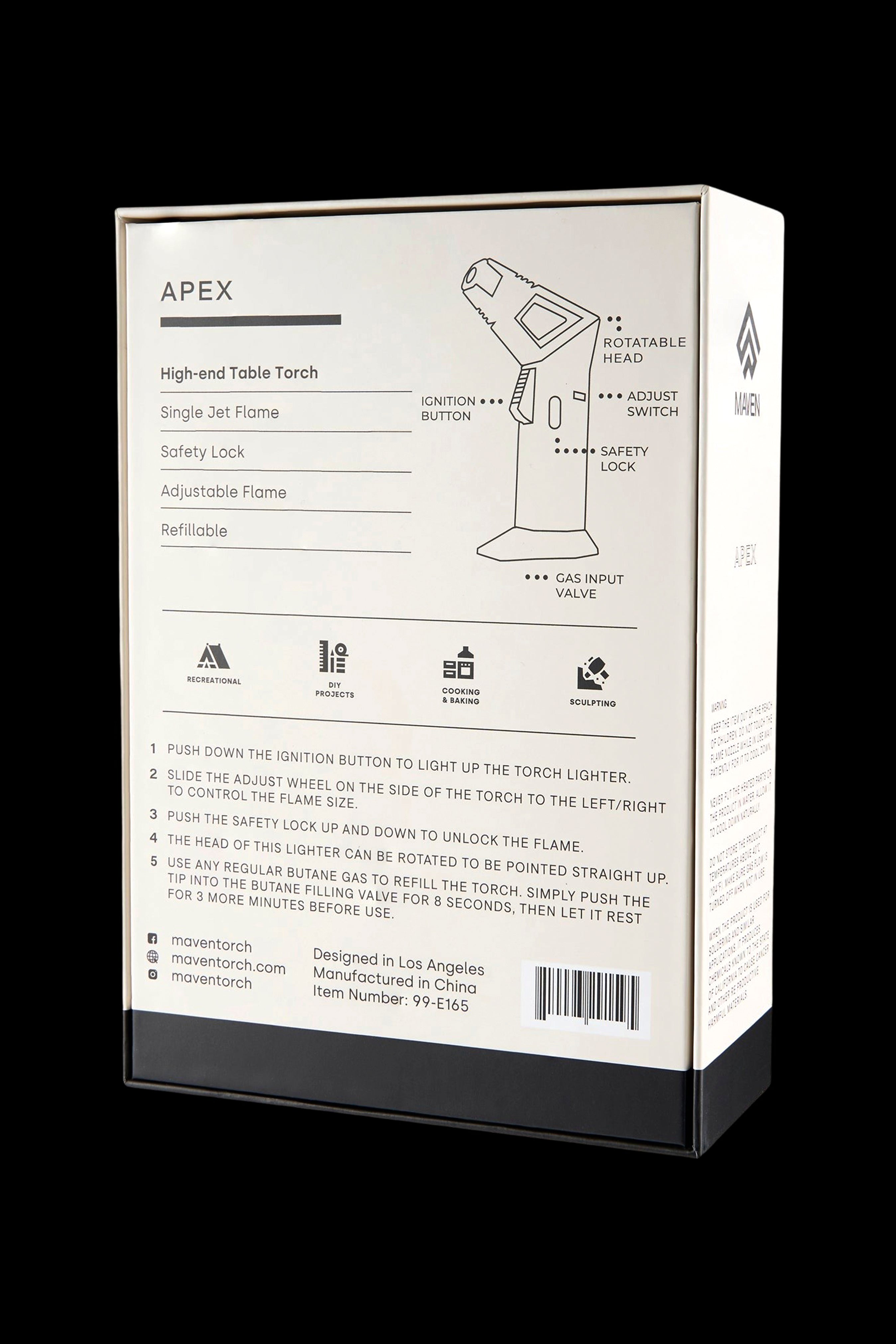 Maven Apex Butane Torch