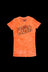 Kill Your Culture Orange Kush Women's Burnout T-Shirt - Kill Your Culture Orange Kush Women's Burnout T-Shirt