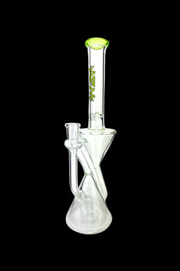 AFM Glass Time Recycler Clear Glass Water Pipe