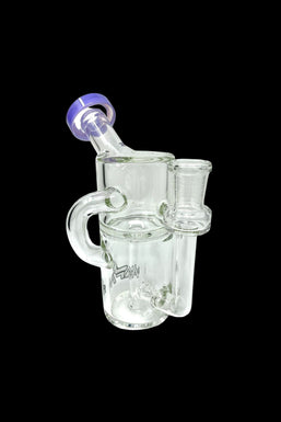 AFM Glass Power Can Clear Glass Recycler Mini Water Pipe