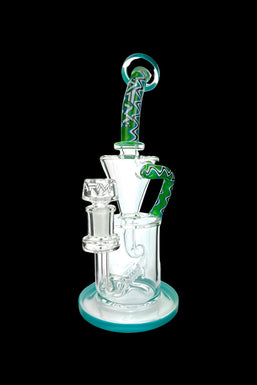 AFM Glass Drain Recycler Reversal Inline Water Pipe