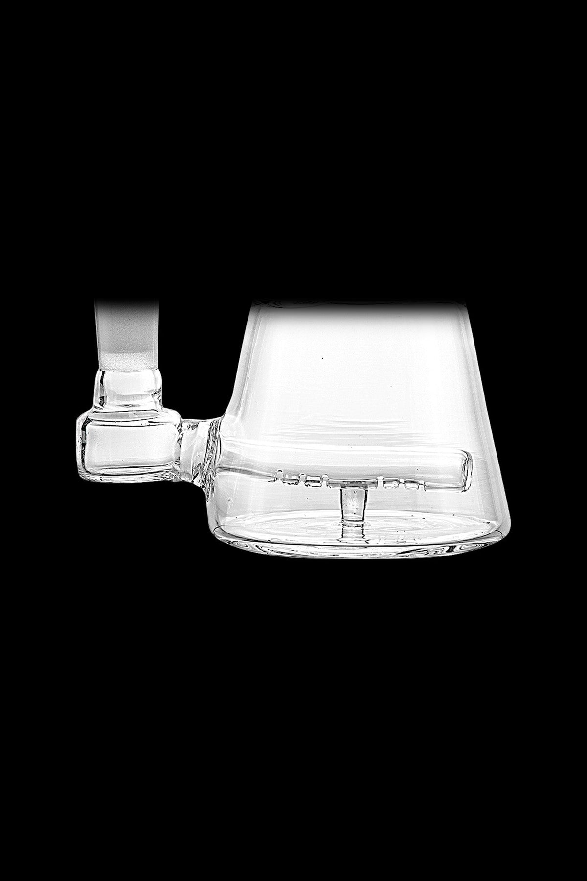 Hemper UFO Vortex Rig - Glass Dab Rig - Clear/Black