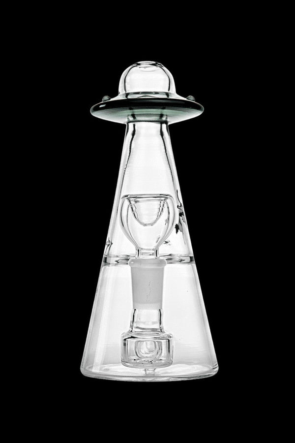 Hemper UFO Vortex Rig - Glass Dab Rig - Clear/Black