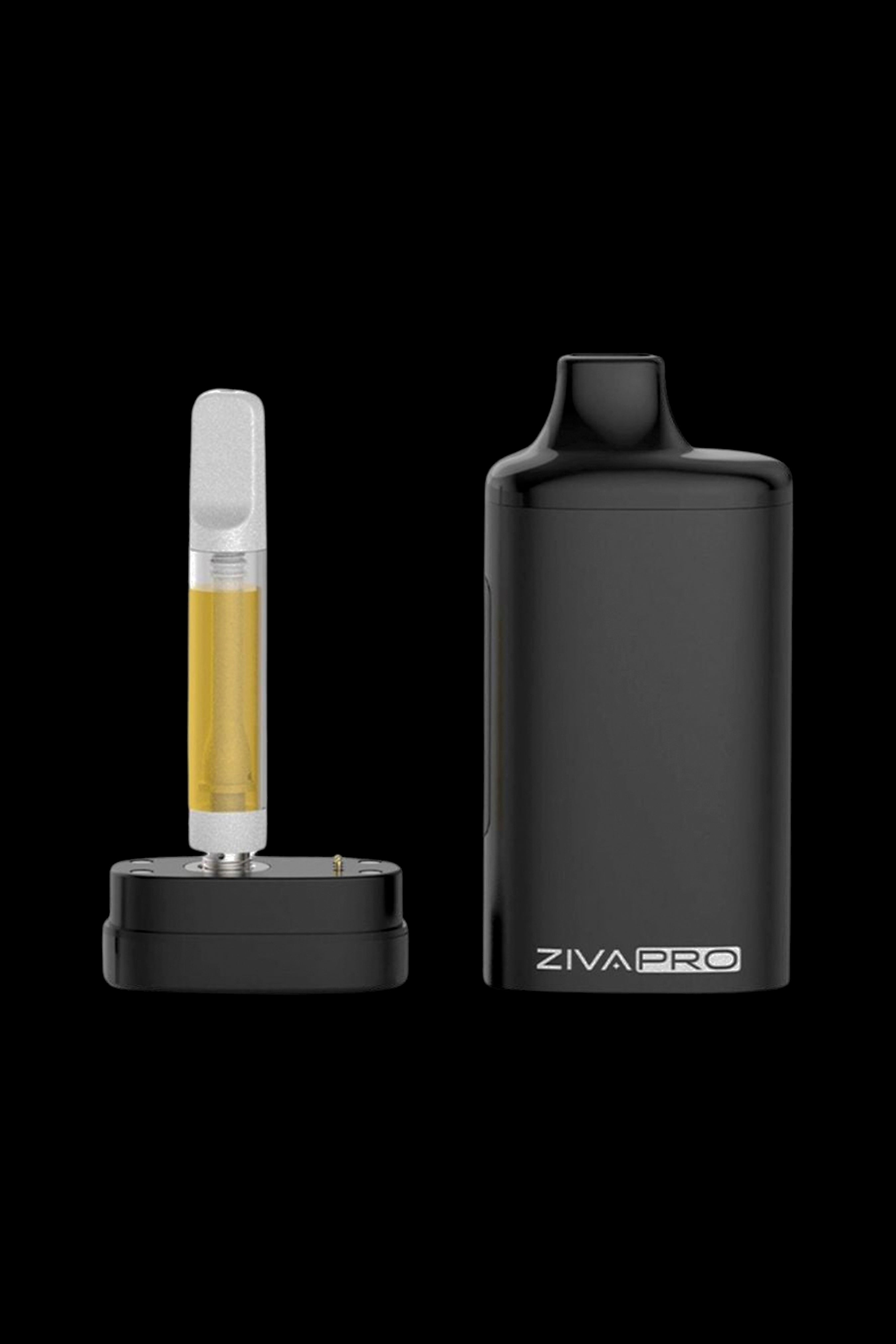 Ziva Pro cannabis oil vape pen with cartridge.