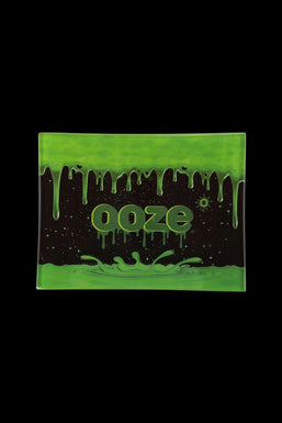 Ooze Rolling Tray - Shatter Resistant Glass - Medium