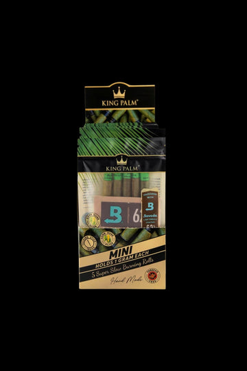 King Palm Mini Size Natural Pre-Rolled 5pk Leaf Tubes - 15ct - King Palm Mini Size Natural Pre-Rolled 5pk Leaf Tubes - 15ct