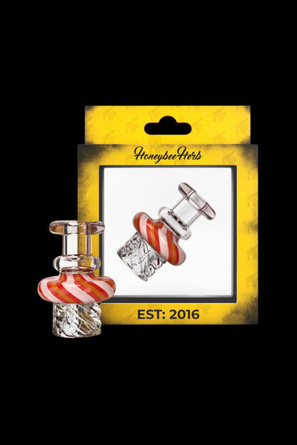 Honeybee Herb Swirl Top Vortex Carb Cap