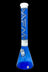 AFM Glass Pulsar Color Glass Beaker Bong - Ink Blue - AFM Glass Pulsar Color Glass Beaker Bong - Ink Blue