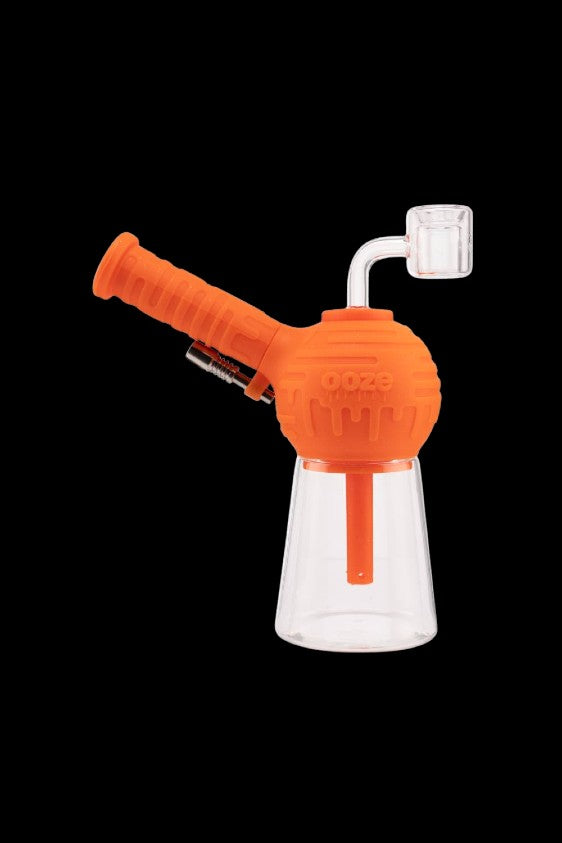 Ooze Blaster Silicone Glass 4-in-1 Hybrid Bong and Dab Straw