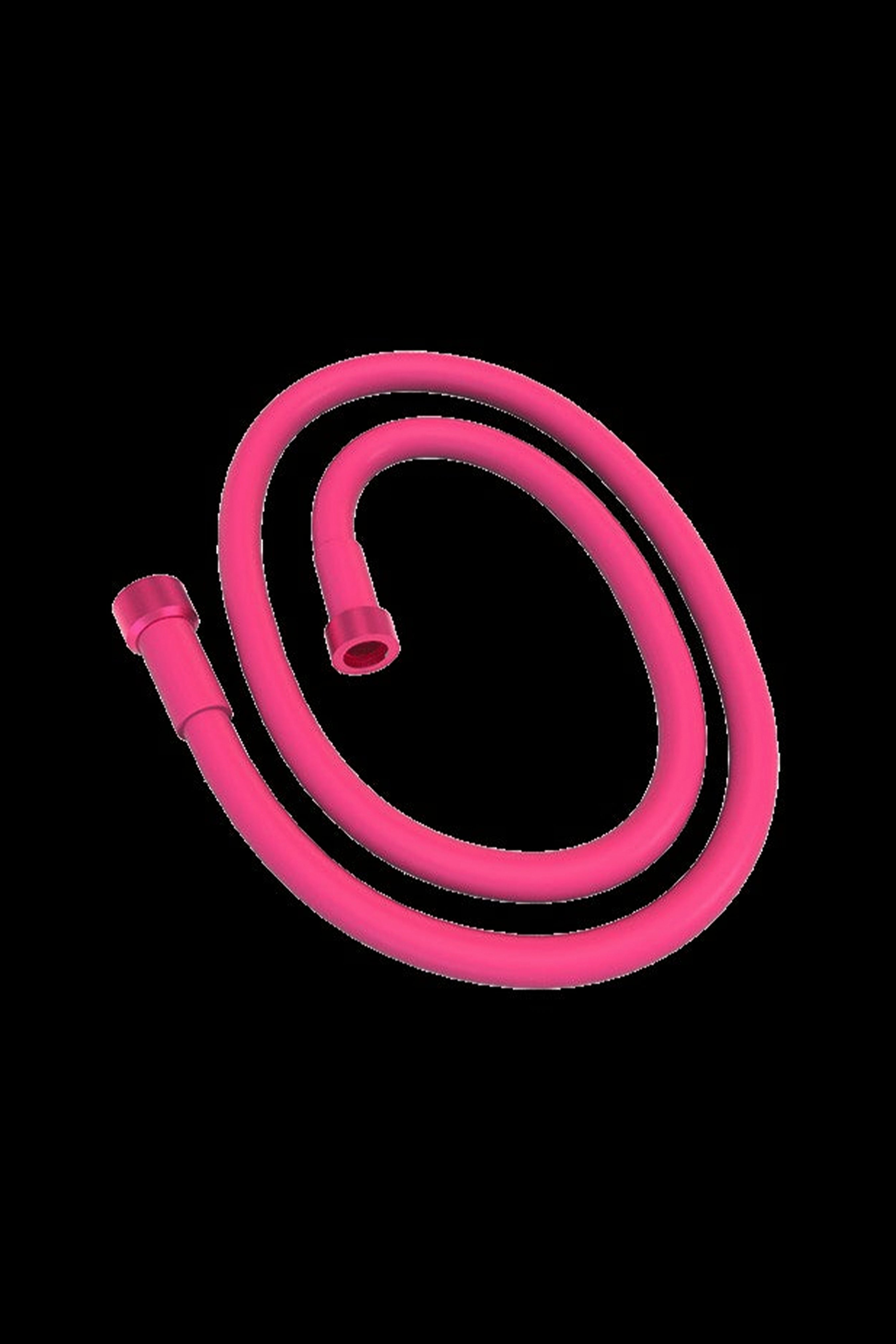 Pink silicone water pipe downstem.