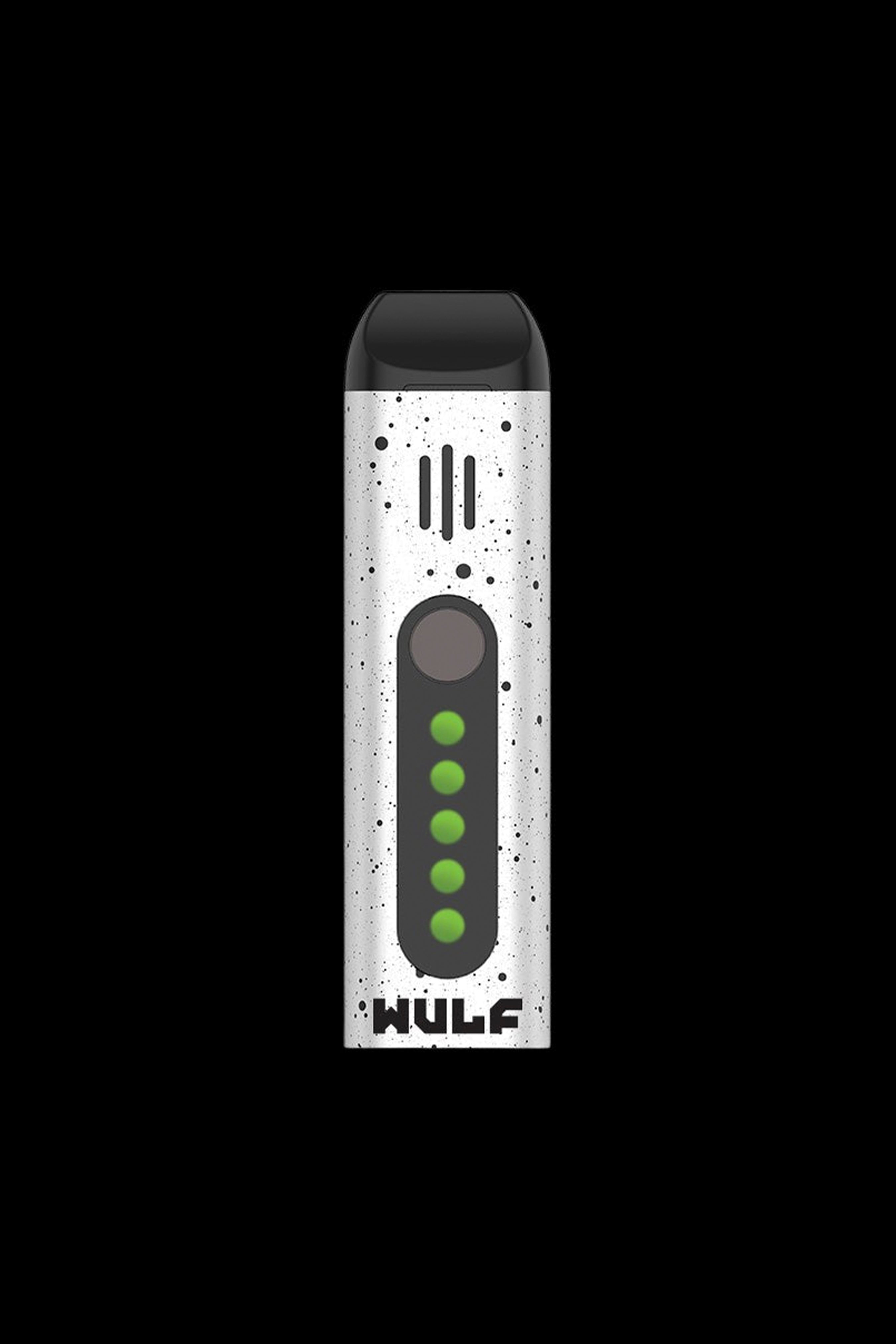 HULP brand cannabis vape pen with illuminated battery indicator.