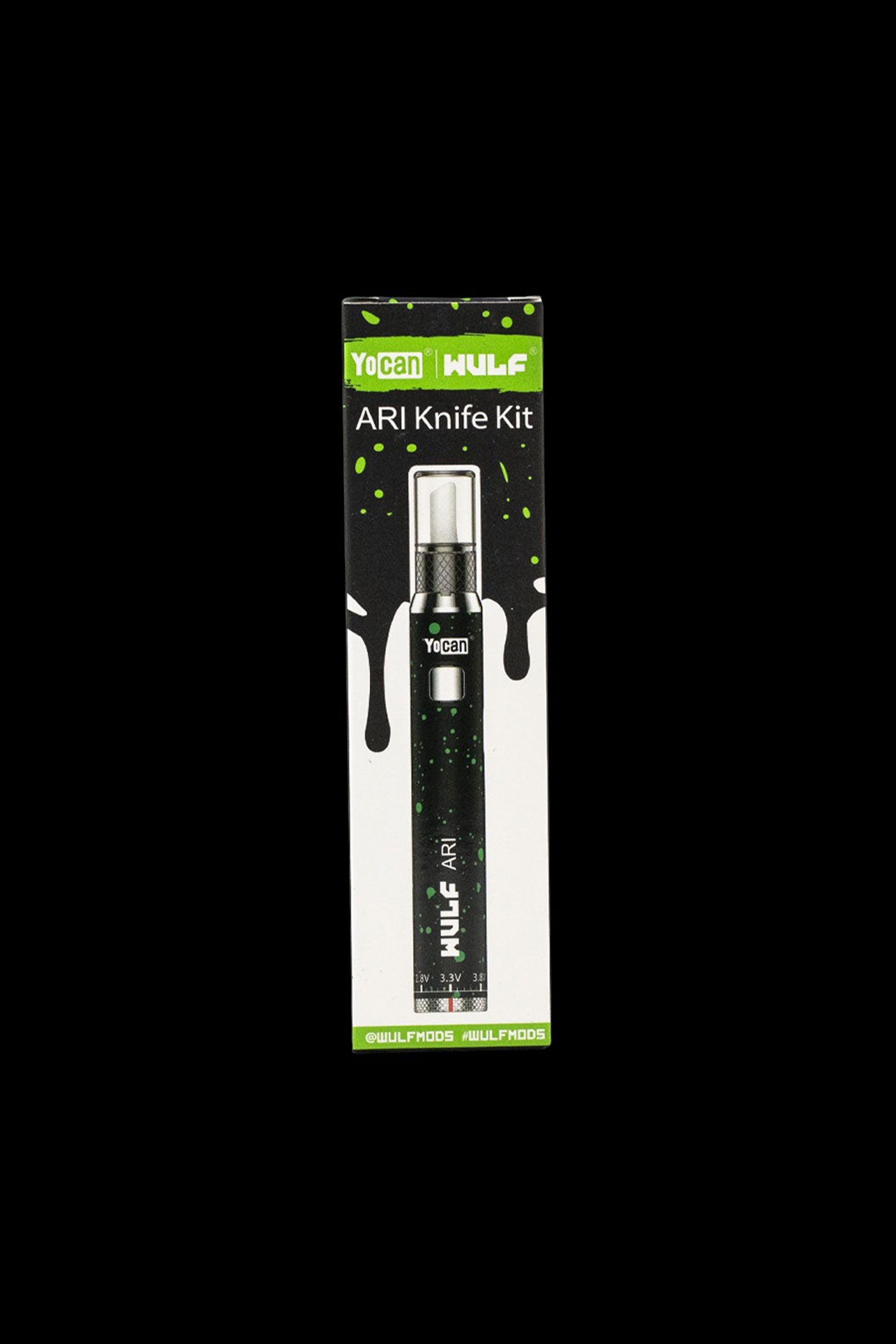 Yocan HULf ARI vape pen kit packaging.