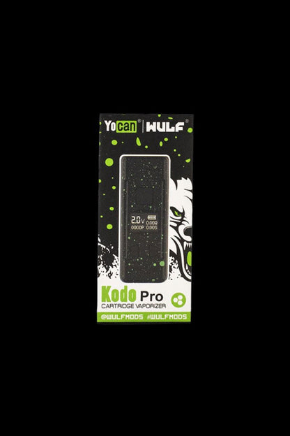 Yocan Wulf Kodo Pro cannabis oil vaporizer in packaging.