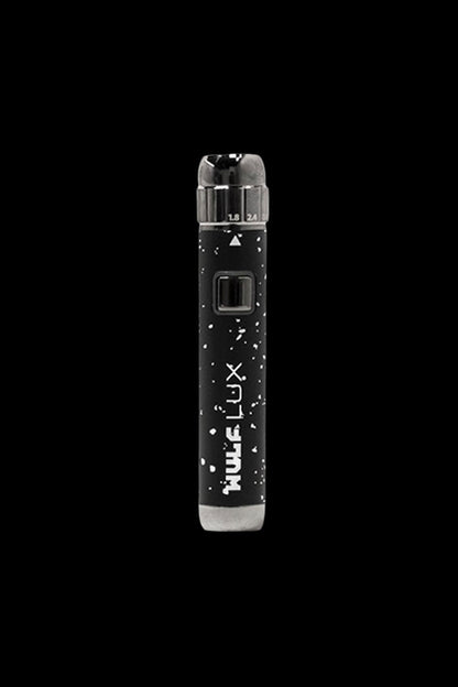 Yocan Evolve Plus XL cannabis wax vaporizor pen with speckled purple and black design.