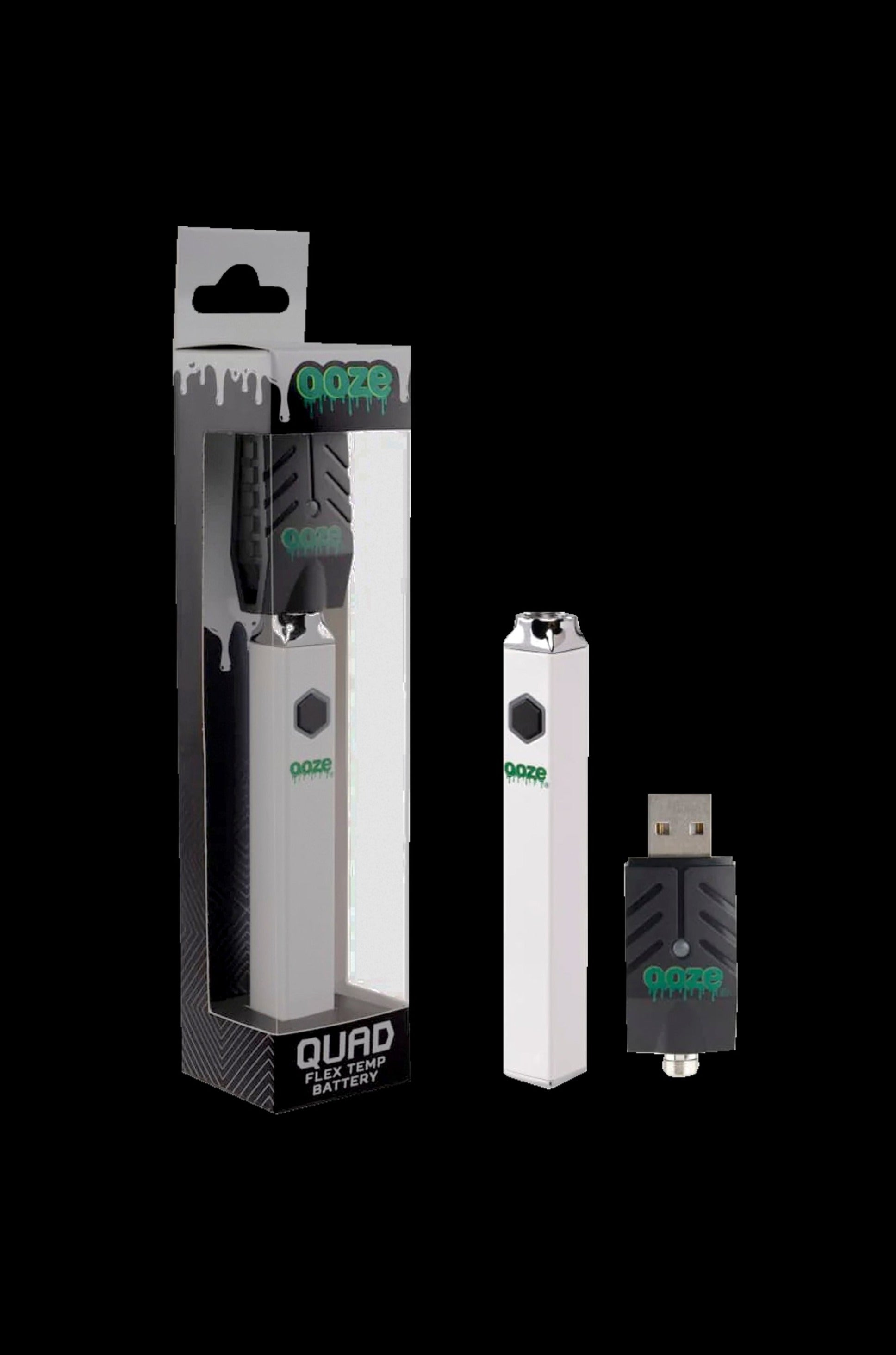 Ooze Quad Flex Temp Vape Pen 510 Battery
