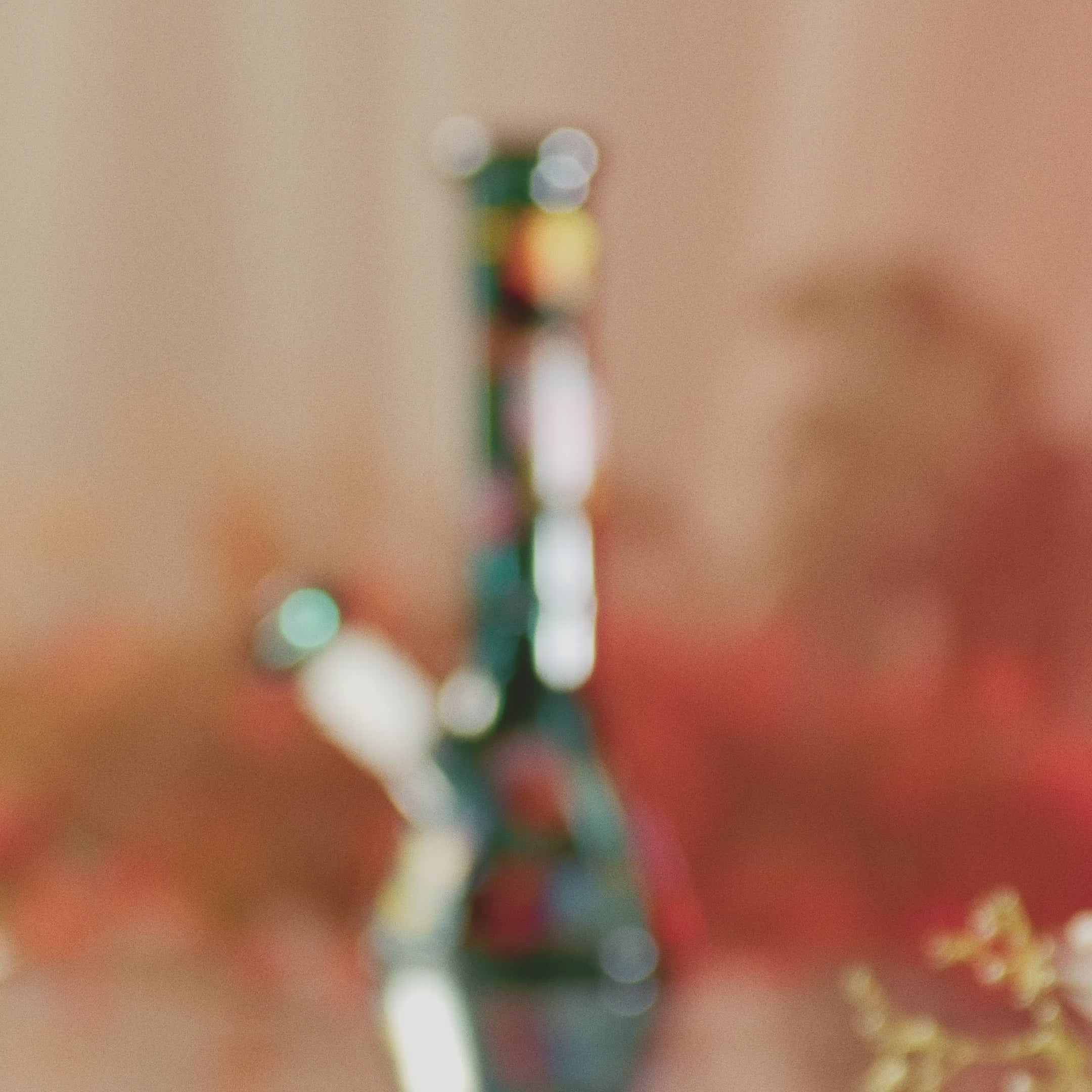 Famous Design Floral Lush Beaker Bong - Teal