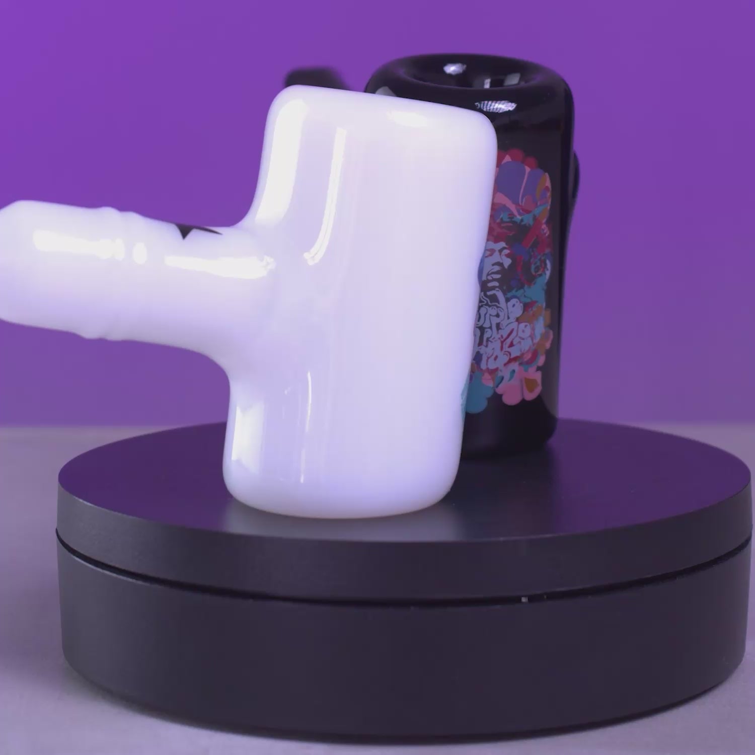 Famous Brandz Rock Legends Sherlock Hammer Pipe - Jimi Purple Haze