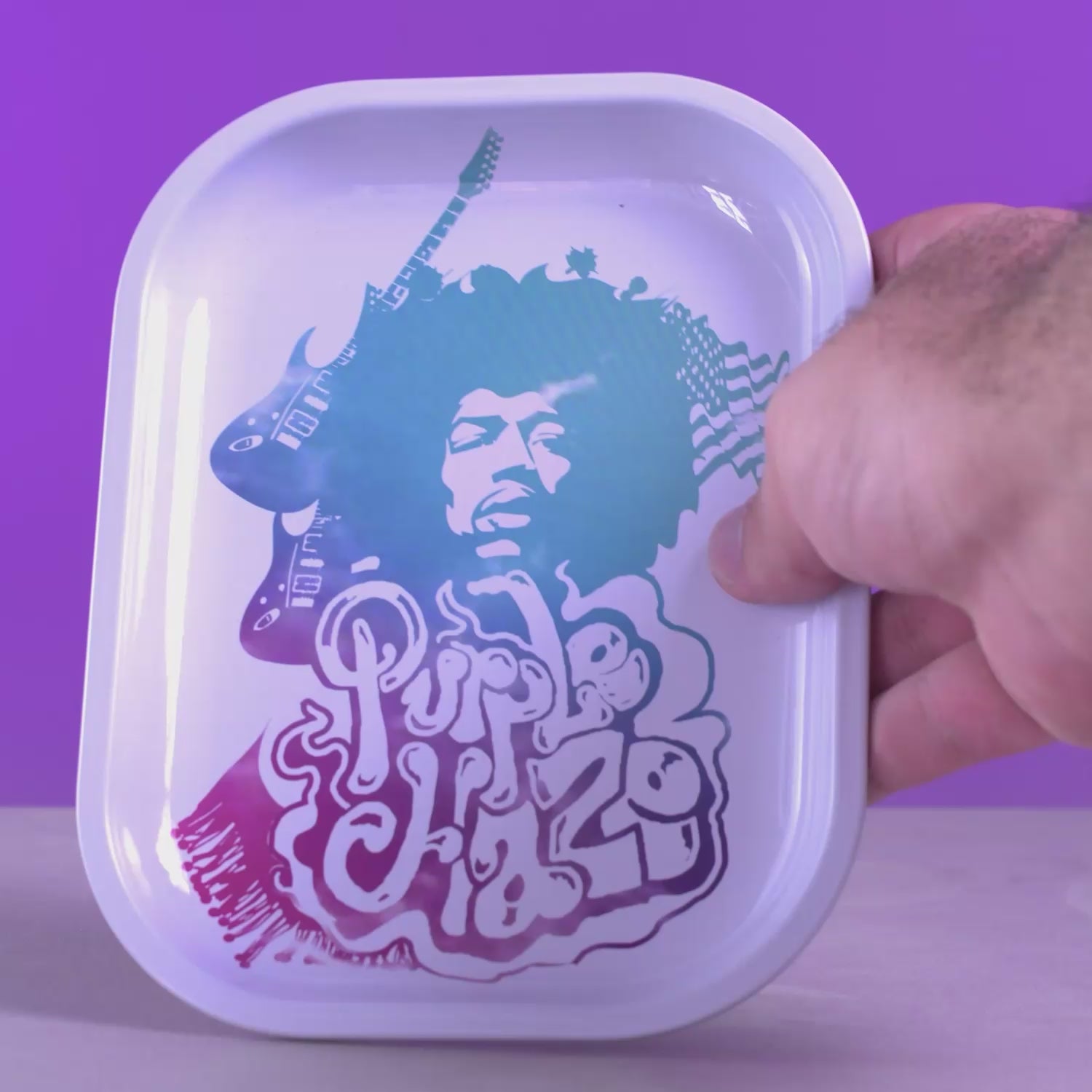 Famous Brandz Jimi Purple Haze Rolling Tray