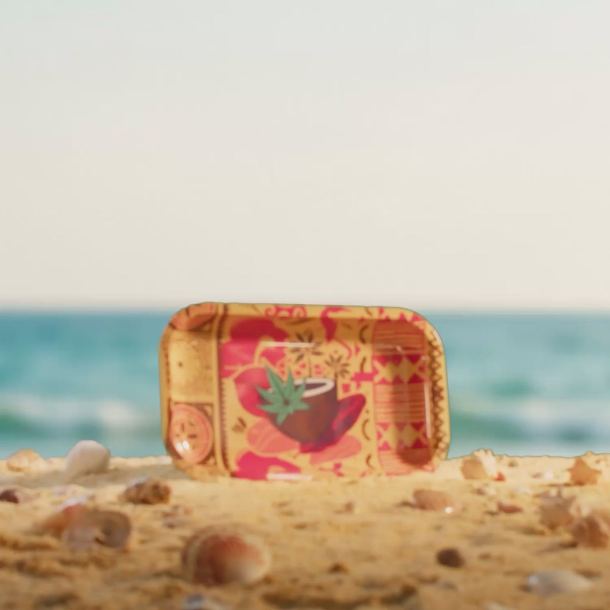 Load video: Smoke Cartel Cabana Cannabis Co.Tray-Coco-Medium