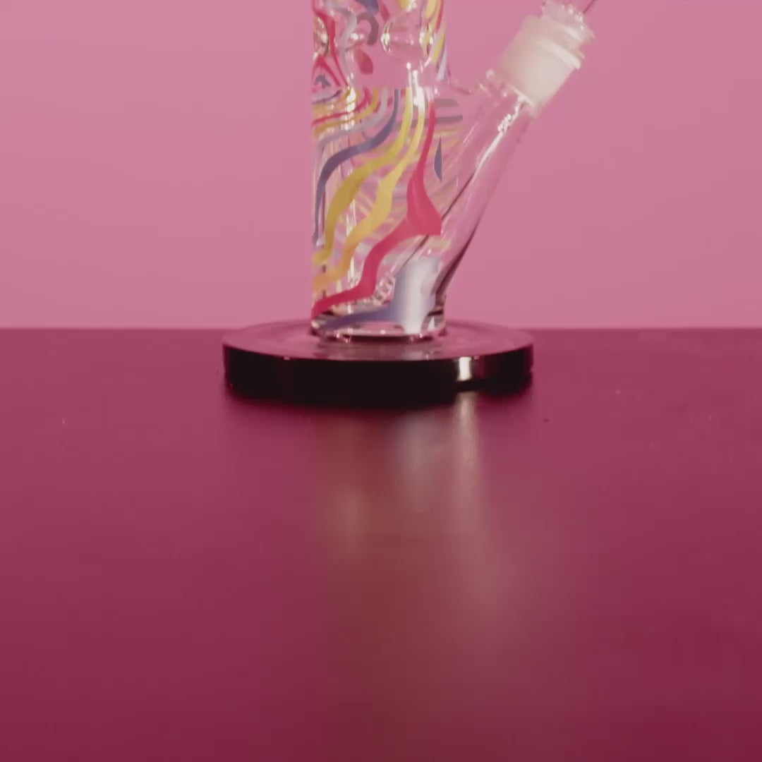Load video: Famous Brandz "Amnesia" Straight Tube with Banger