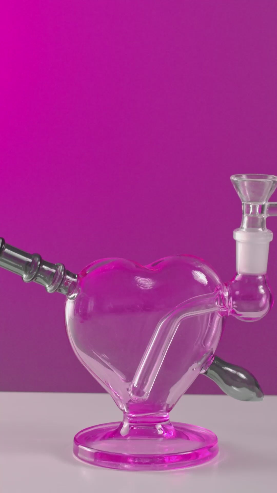 From The Heart Glass Mini Bubbler