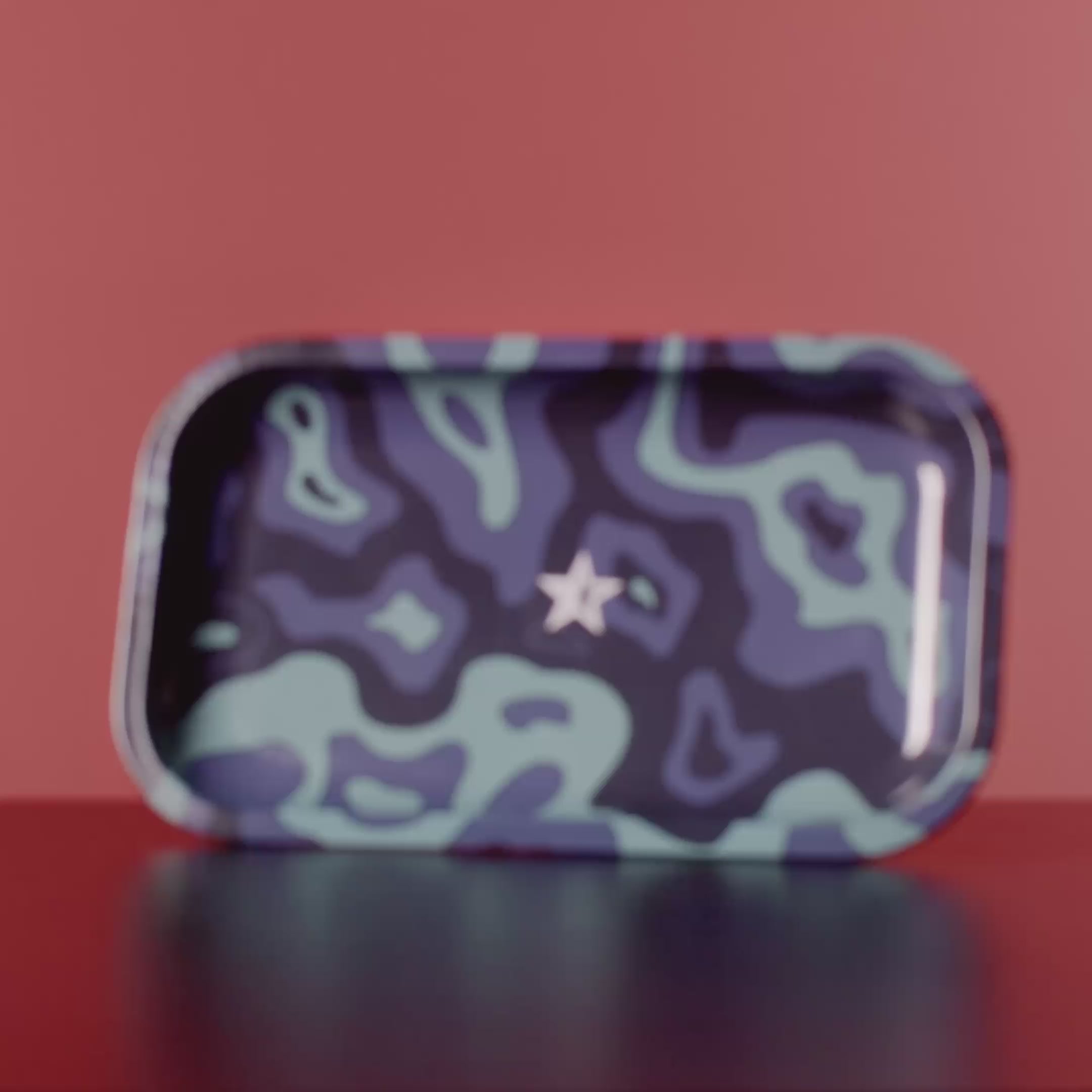 Famous Brandz "Fabric" Rolling Tray