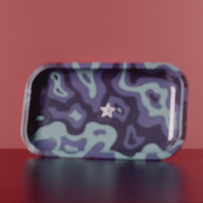 Famous Brandz "Fabric" Rolling Tray