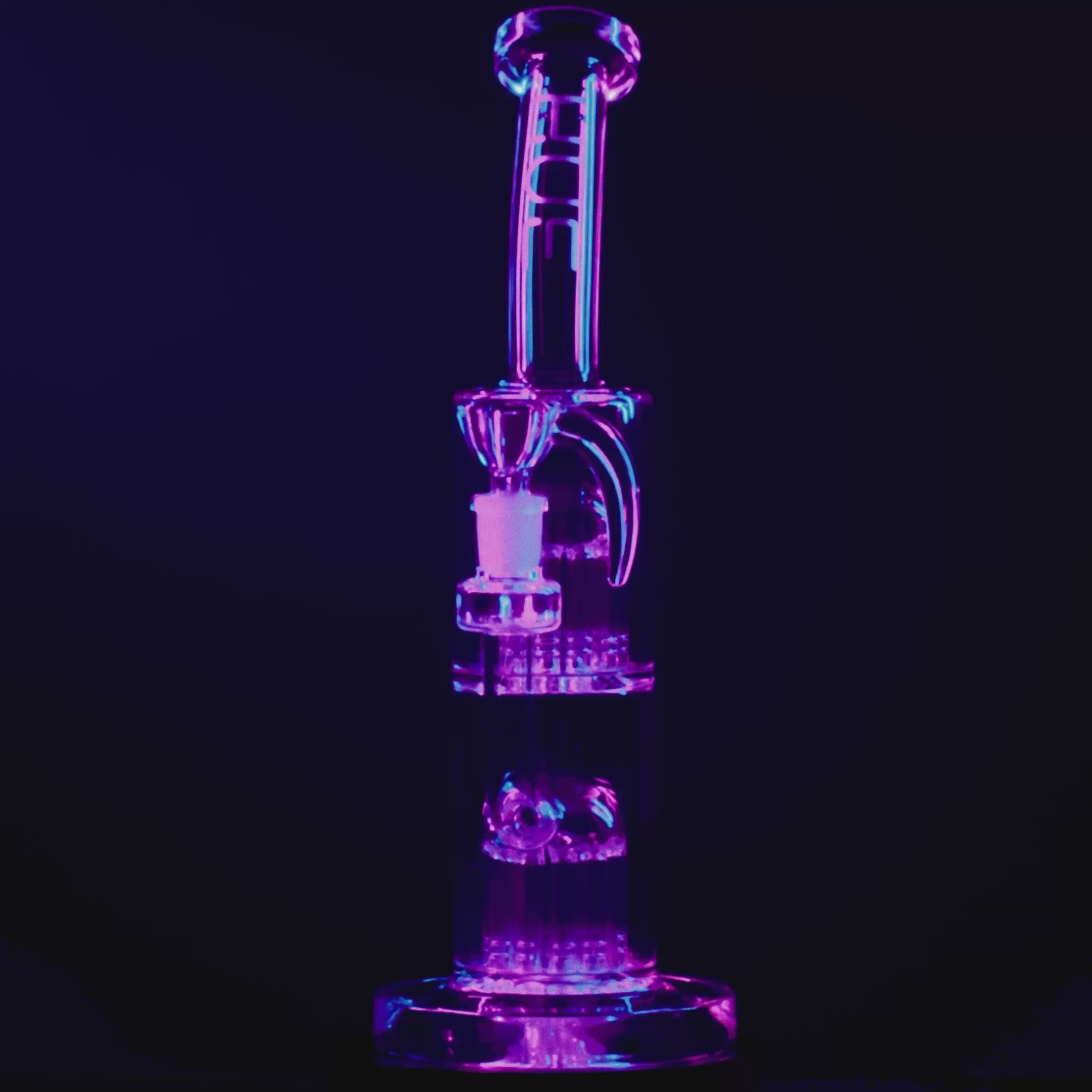 Hue - Jellyfish Bong Clear - 13"