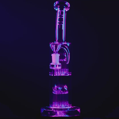 Hue - Jellyfish Bong Clear - 13"