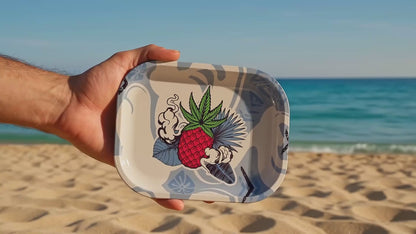 Smoke Cartel Cabana Cannabis Co.Tray-Golden-Small