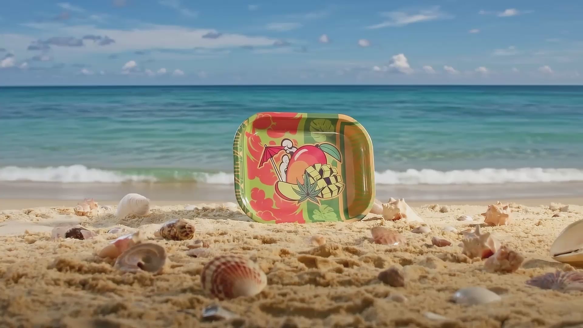 Smoke Cartel Cabana Cannabis Co.Tray-Parasol -Small
