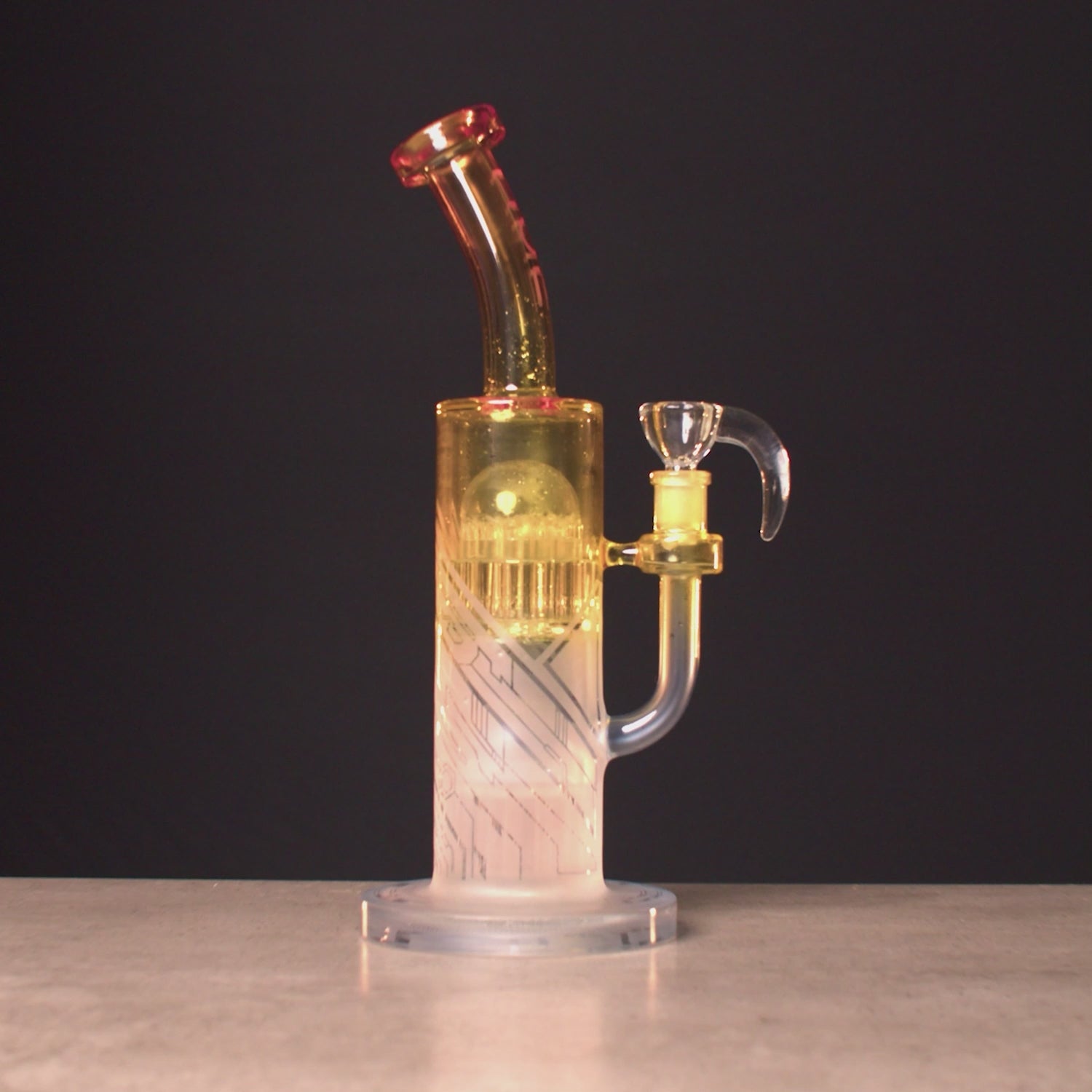 Load video: Smoke Cartel HUE - Special Edition Bong - 13in