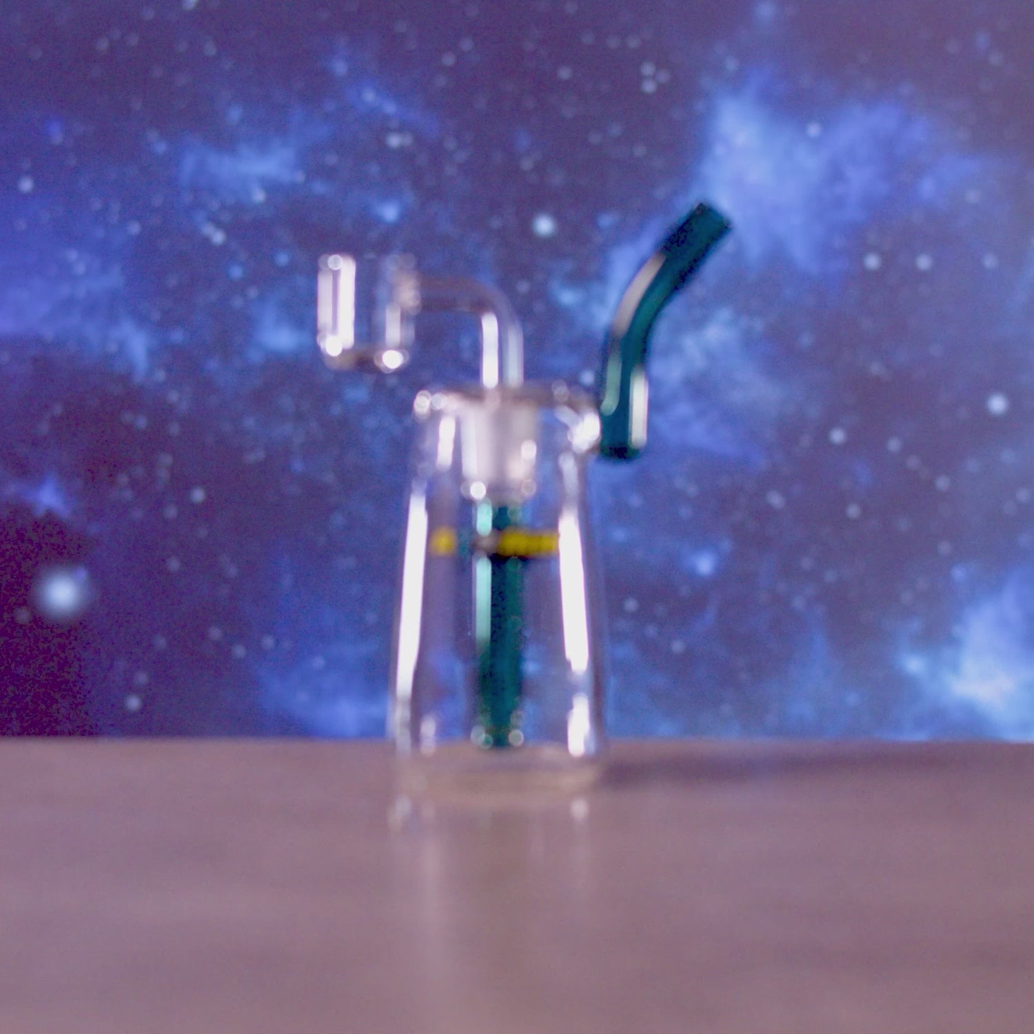 Load video: Atomik Milky Way Dab Rig - 6 in.