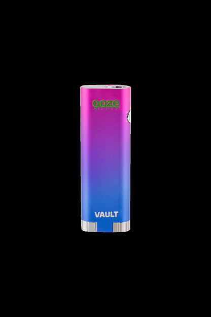 Purple and blue Goze Vault cannabis oil applicator.