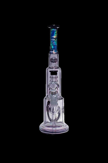 M&M Tech Shortie Tube with Chandelier Water Pipe - M&M Tech Shortie Tube with Chandelier Water Pipe